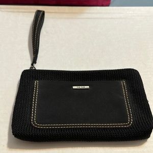 The Sak -black wristlet